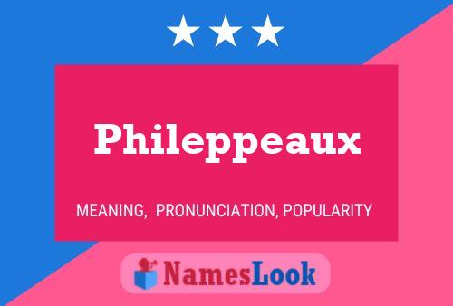 ملصق اسم Phileppeaux