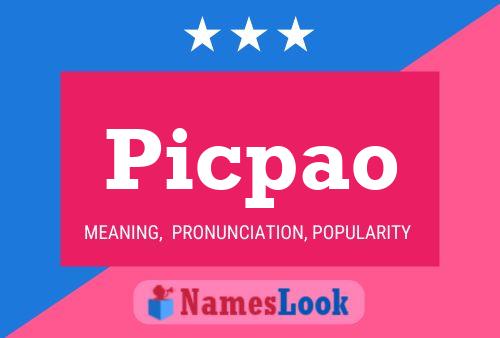 ملصق اسم Picpao