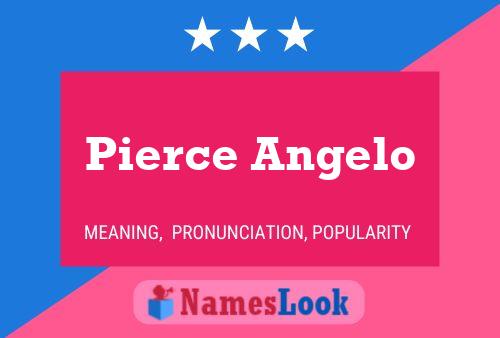 ملصق اسم Pierce Angelo