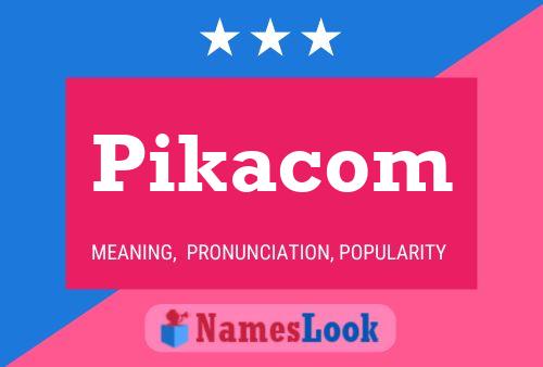 ملصق اسم Pikacom