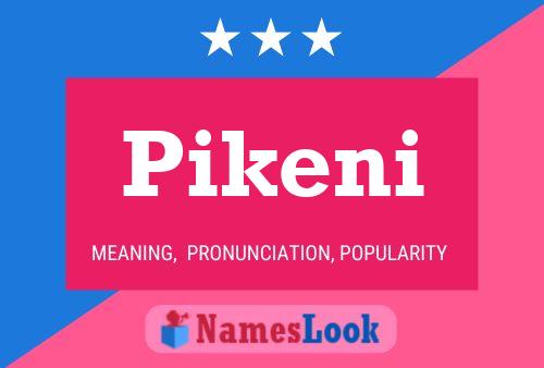 ملصق اسم Pikeni