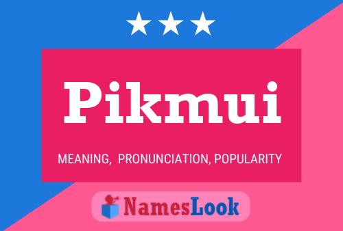 ملصق اسم Pikmui