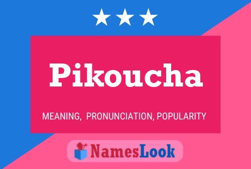 ملصق اسم Pikoucha