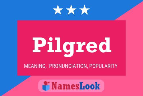 ملصق اسم Pilgred