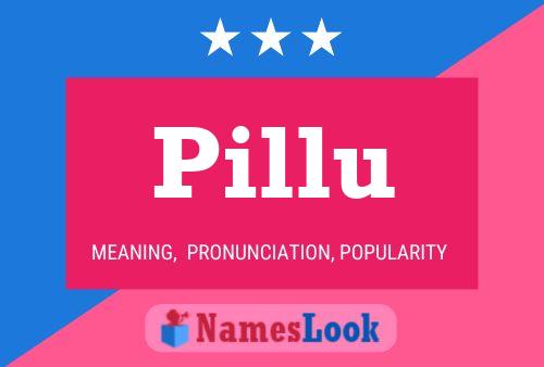 ملصق اسم Pillu