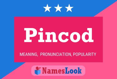 ملصق اسم Pincod