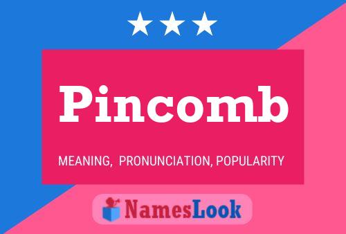 ملصق اسم Pincomb