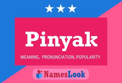 ملصق اسم Pinyak