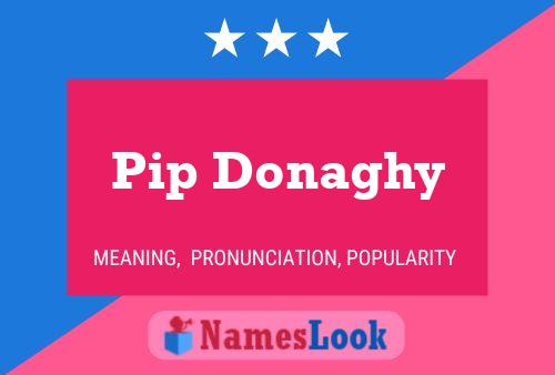 ملصق اسم Pip Donaghy