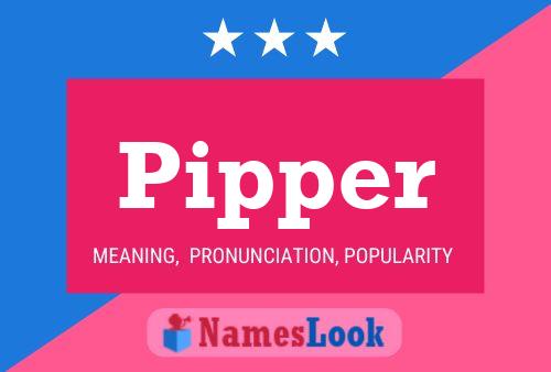 ملصق اسم Pipper