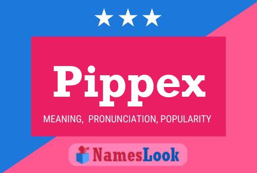 ملصق اسم Pippex