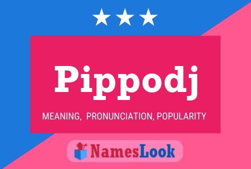 ملصق اسم Pippodj