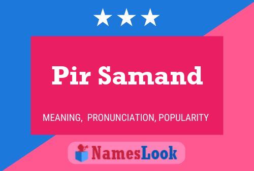 ملصق اسم Pir Samand