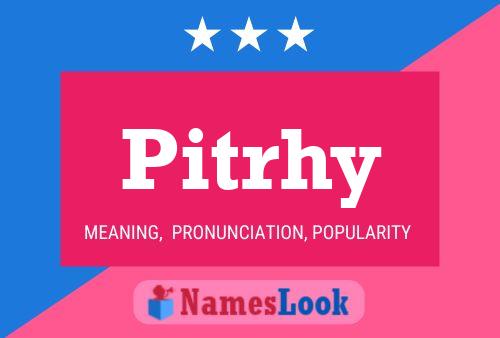 ملصق اسم Pitrhy