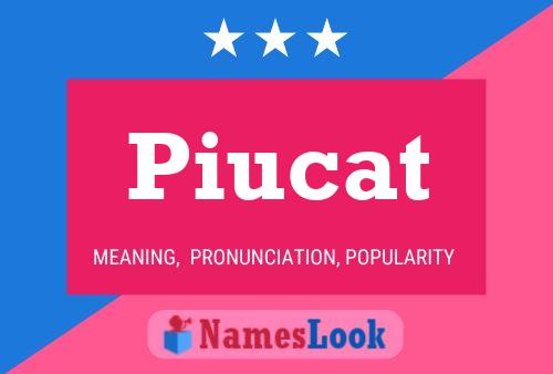 ملصق اسم Piucat