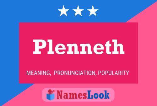 ملصق اسم Plenneth