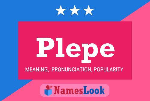 ملصق اسم Plepe