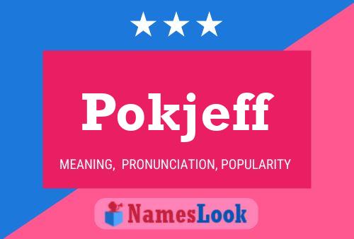 ملصق اسم Pokjeff