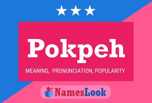 ملصق اسم Pokpeh