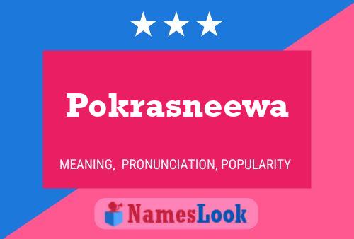 ملصق اسم Pokrasneewa