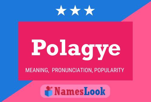 ملصق اسم Polagye