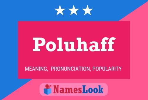 ملصق اسم Poluhaff