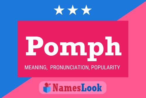 ملصق اسم Pomph