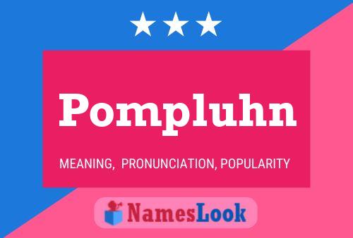 ملصق اسم Pompluhn