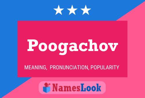 ملصق اسم Poogachov