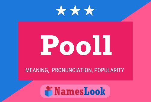 ملصق اسم Pooll