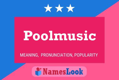 ملصق اسم Poolmusic