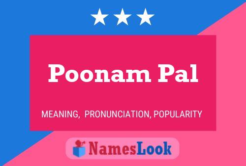 ملصق اسم Poonam Pal