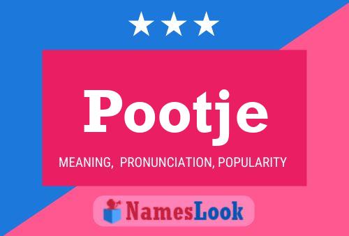 ملصق اسم Pootje