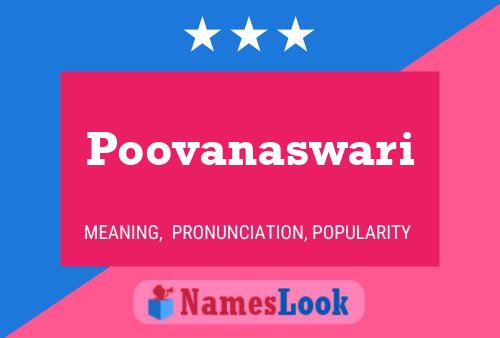 ملصق اسم Poovanaswari