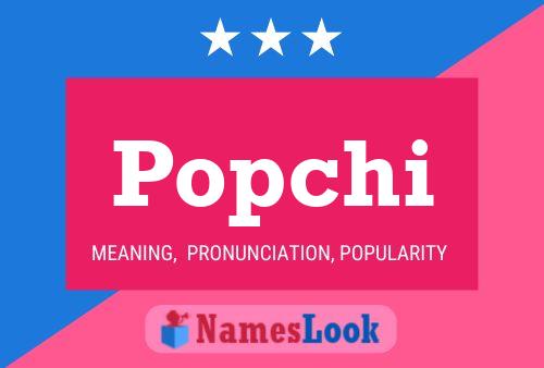 ملصق اسم Popchi