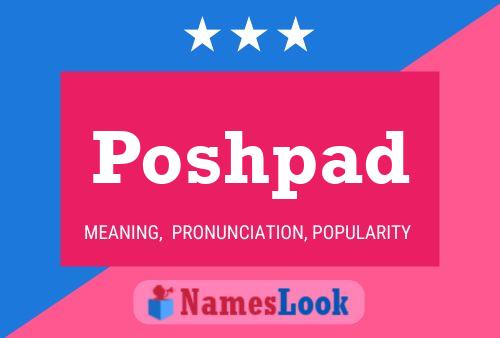 ملصق اسم Poshpad