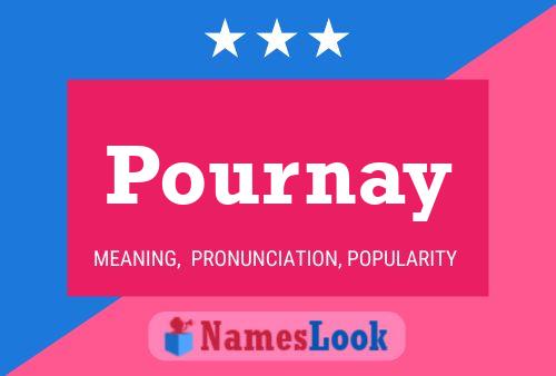 ملصق اسم Pournay