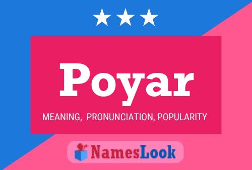 ملصق اسم Poyar