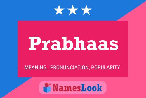 ملصق اسم Prabhaas