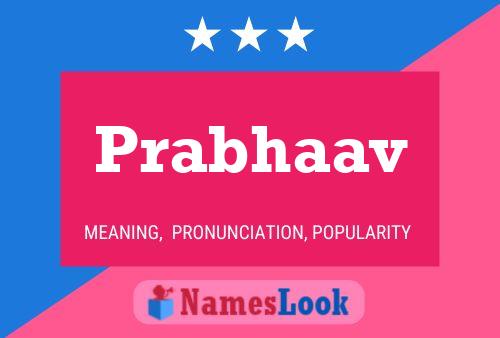 ملصق اسم Prabhaav