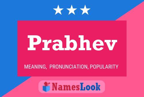 ملصق اسم Prabhev