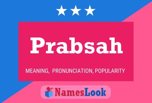 ملصق اسم Prabsah