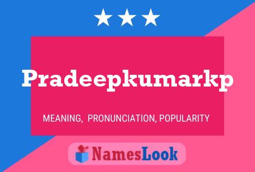 ملصق اسم Pradeepkumarkp