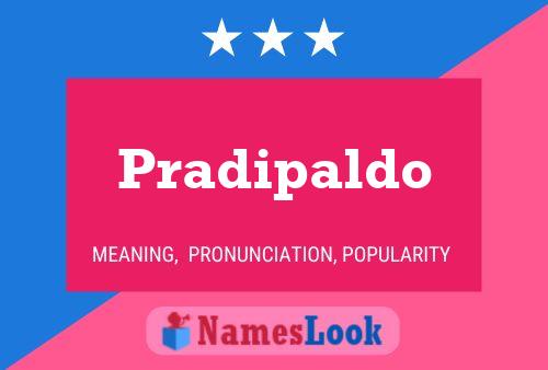 ملصق اسم Pradipaldo