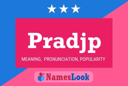 ملصق اسم Pradjp