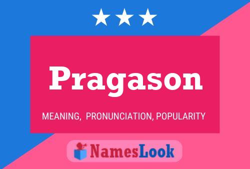 ملصق اسم Pragason