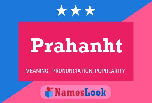 ملصق اسم Prahanht