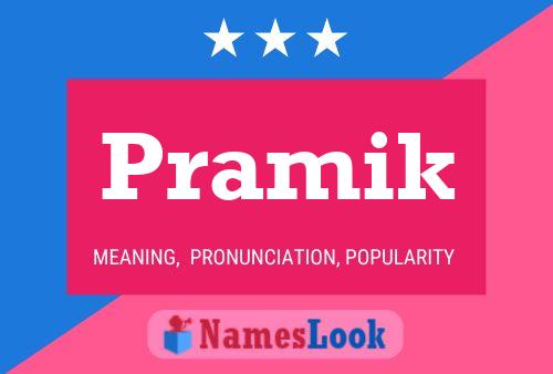 ملصق اسم Pramik