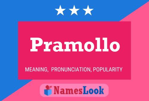 ملصق اسم Pramollo