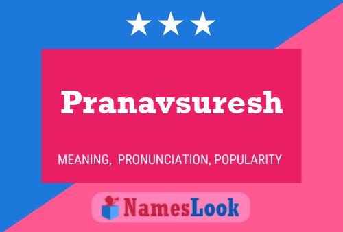 ملصق اسم Pranavsuresh